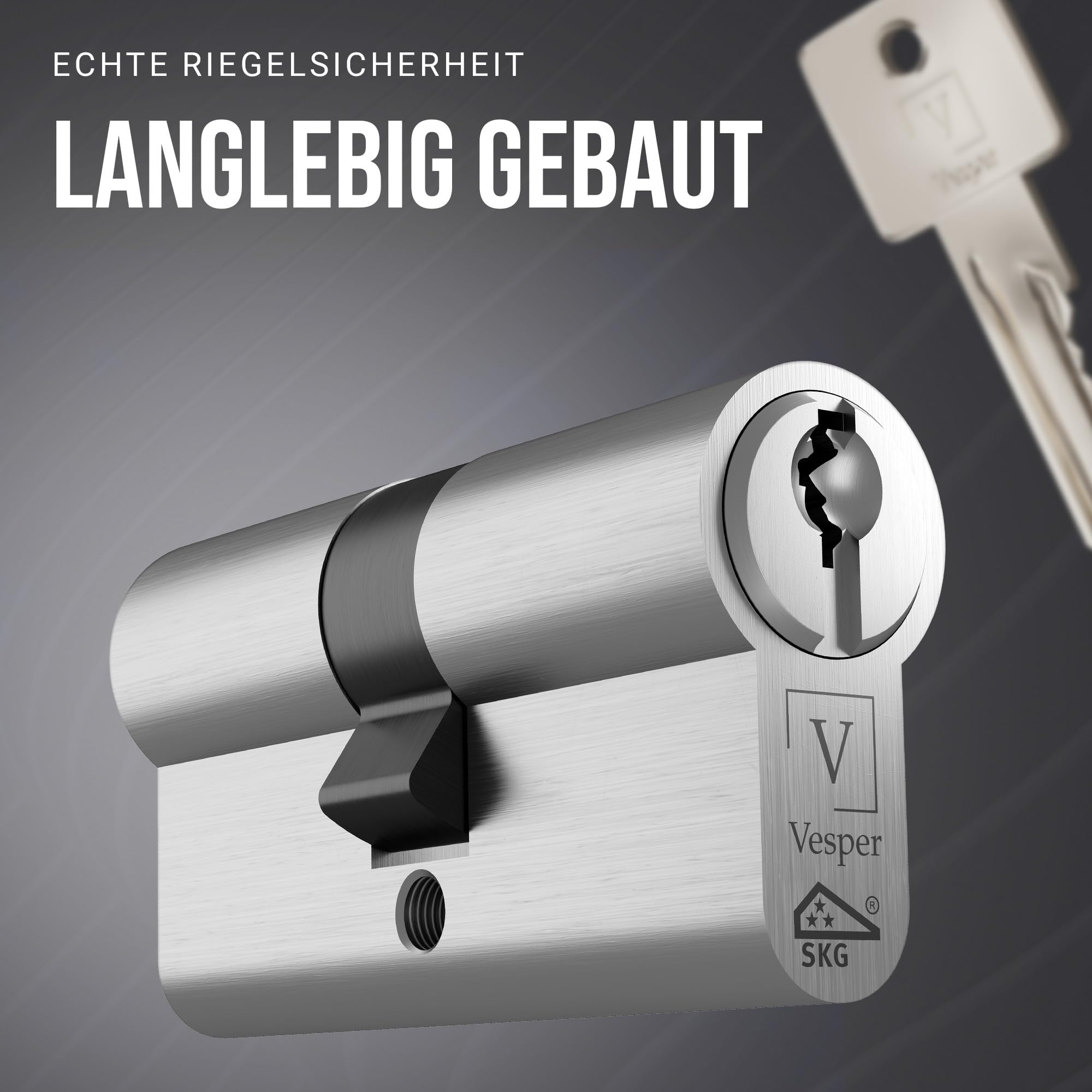 Vesper Secure+ SKG3*** Schließzylinder gleichschließend konfigurierbar