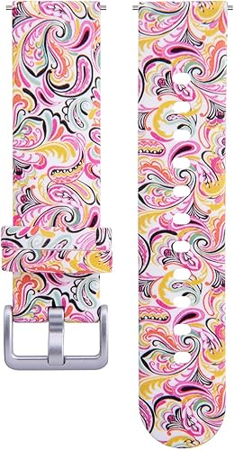 Miniatura 4 de Tading Correa de repuesto compatible con Gizmo Watch Band para niños, de silicona suave, liberación rápida, 0.787in, para reloj Verizon Gizmo 2