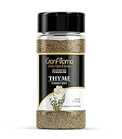 Vista 3 de GranAroma Hojas de tomillo 3 oz (85g), corte elegante, hierba tradicional