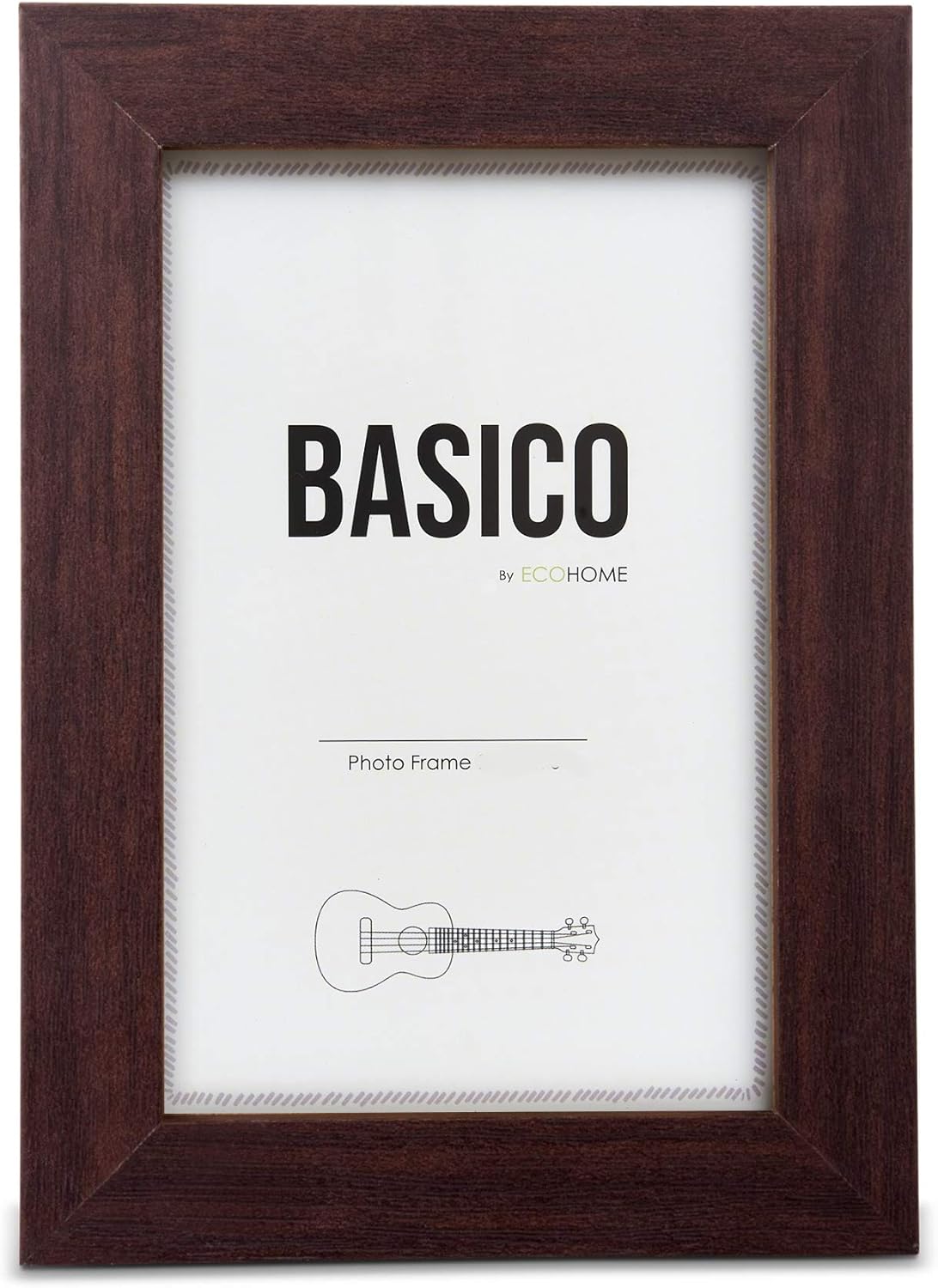 EcoHome 5x7 Picture Frames Pink - Made of Wood, for Wall or Tabletop Display, Decorative Photo Frame -