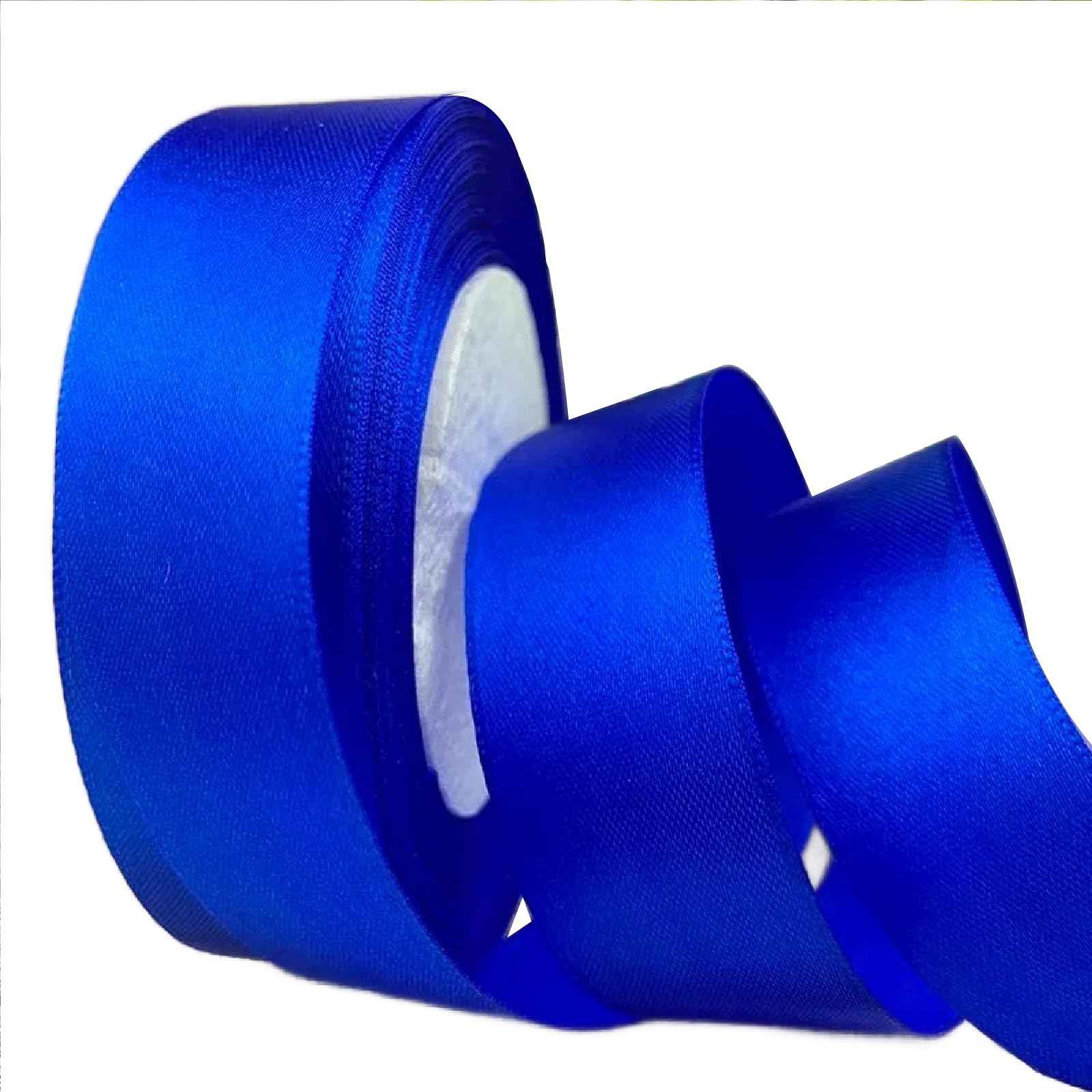 Godfather Satin Ribbon for Gift Wraping Crafting Party Decoration Polyester Ribbon (Navy Blue, 15mm) — image 1