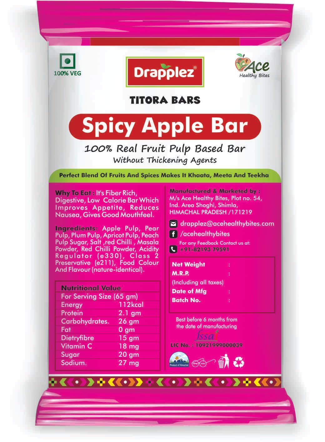 Drapplez APPLE SPICY BAR (PACK OF 3)-image-17