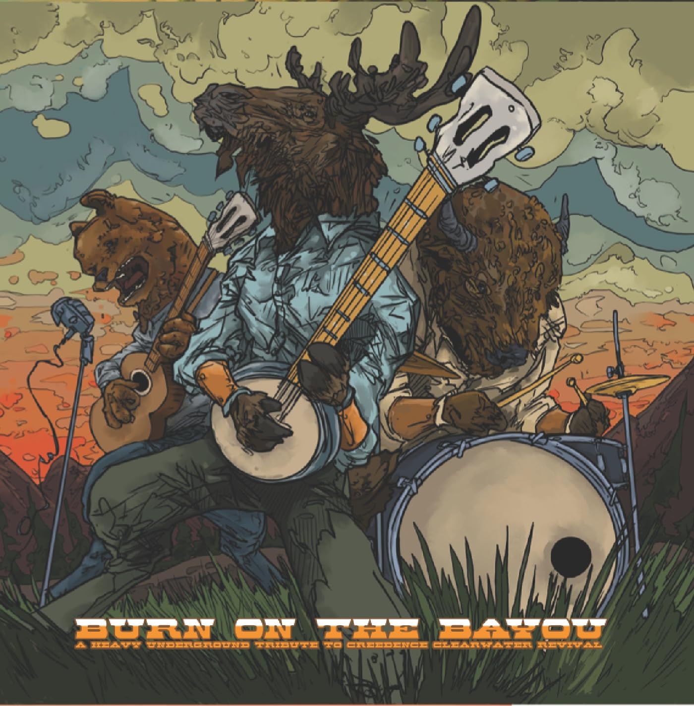 Burn on the Bayou: a Heavy Underground Tribute to