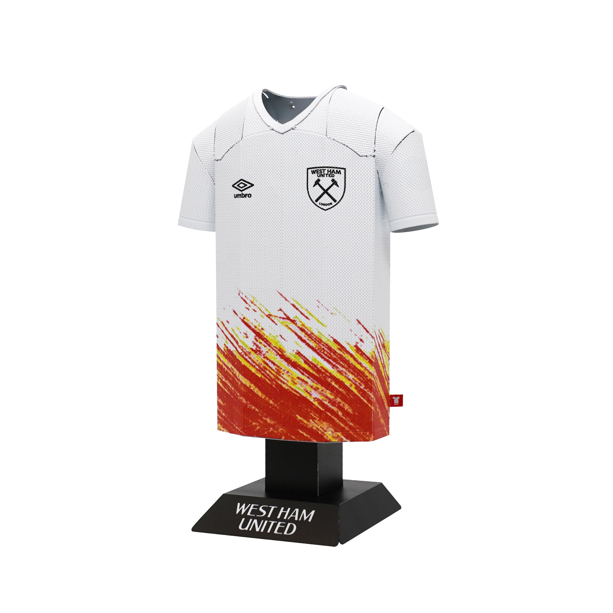 West Ham United FC Home Away Retro Third Metal Football Shirt