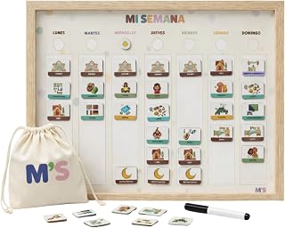 Kit de Apoio Visual Magnético para Sala de Aula (quadro branco + ímanes coloridos)