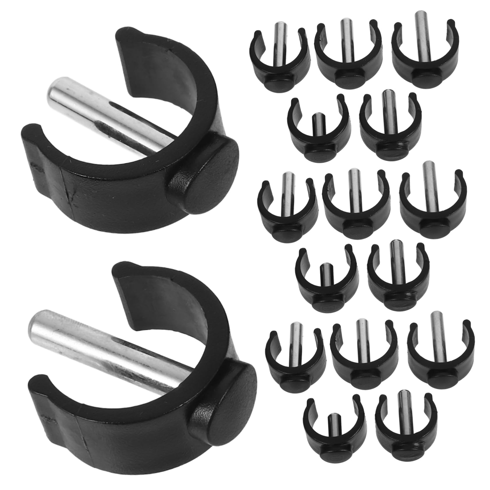 Beavorty Adjustable Cane Accessory Set 20pcs Hand Grip Covers for 22/25/28mm Sticks Replacement Crutch Handle Grip