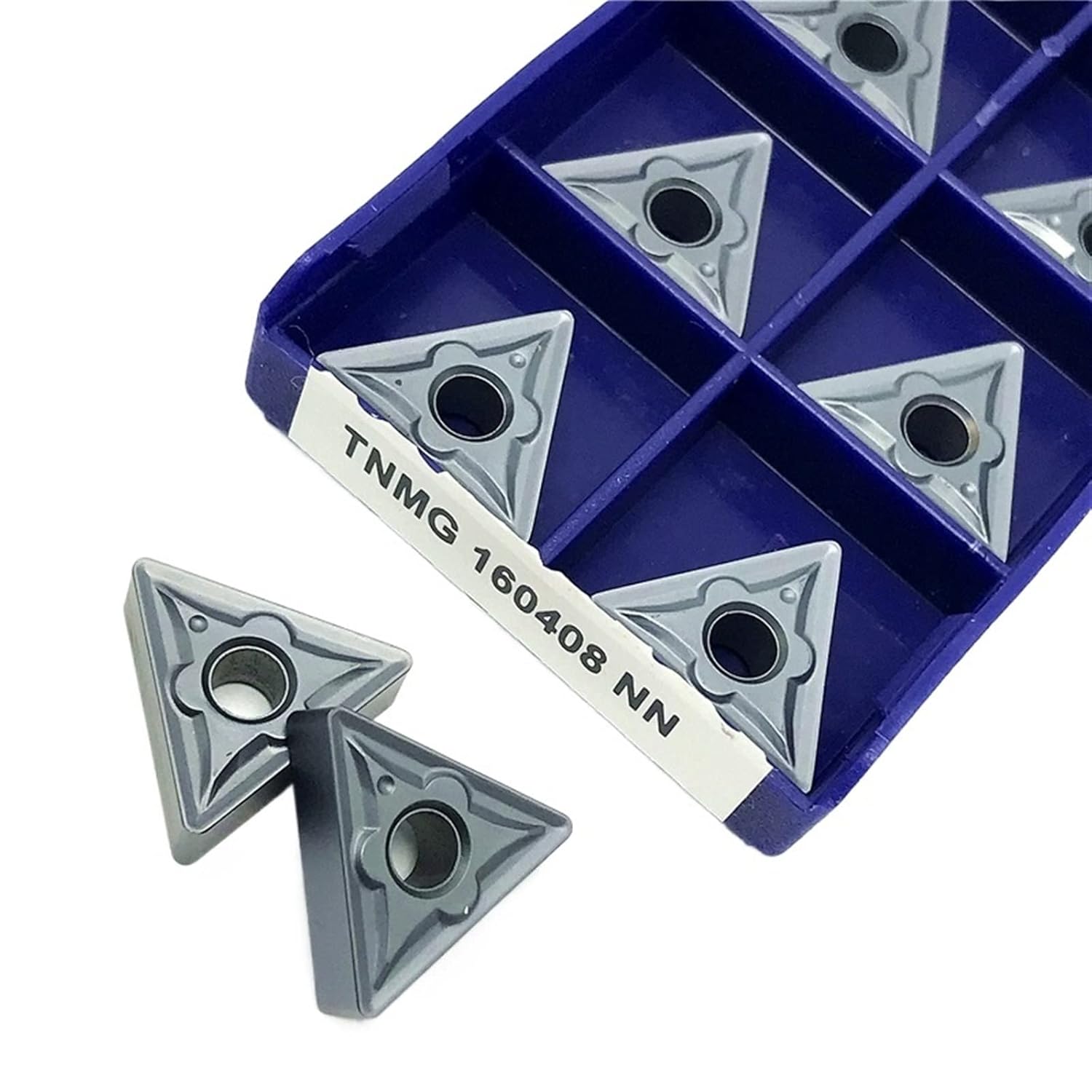 Indexable Carbide Lathe Tool TNMG160404 TNMG160408 NN LT10 External Turning Tool Metal Lathe Tools CNC Inserts Carbide Cutting(TNMG160408 NN)