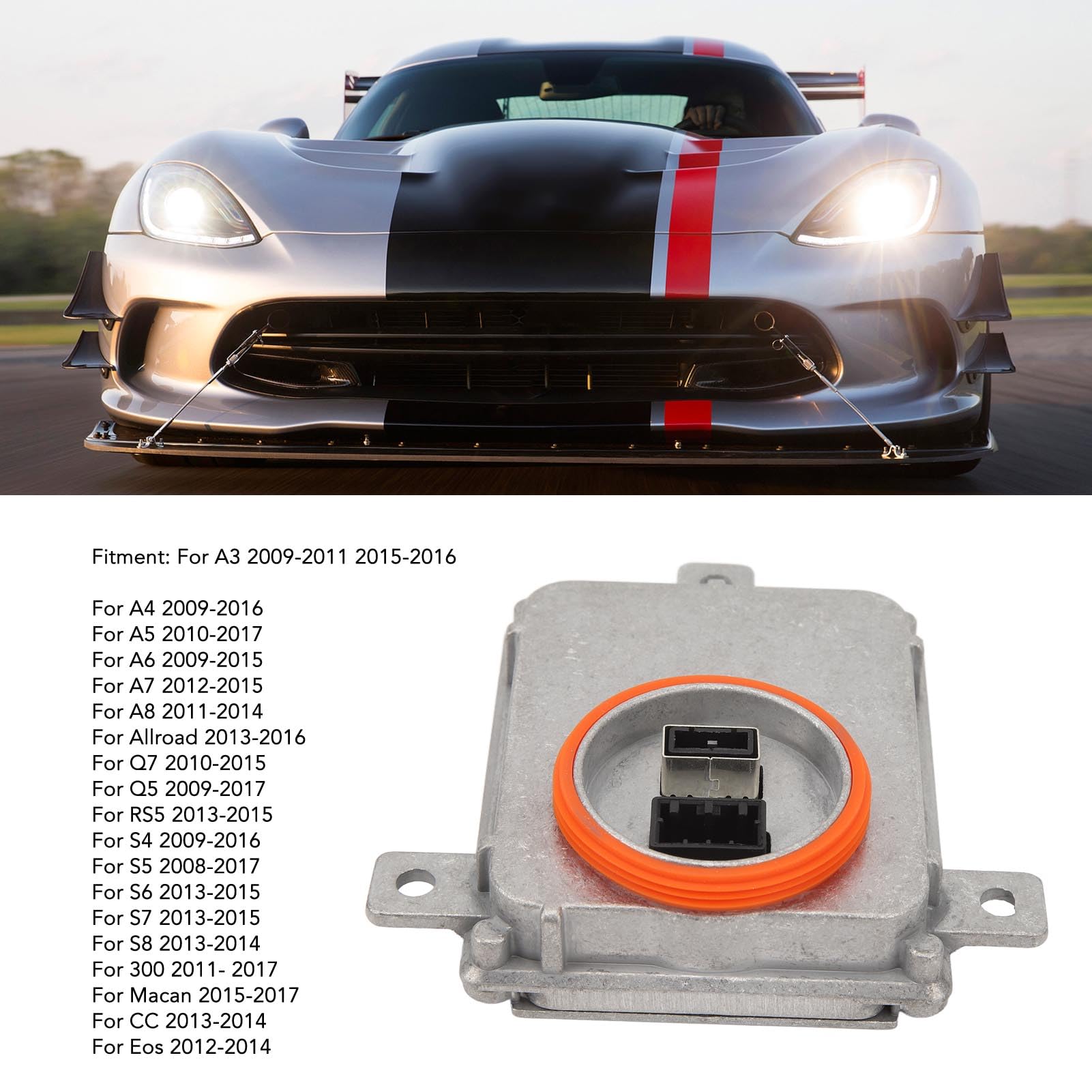 Zavorra HID Compatibile Con Audi, BMW, Ford, Jaguar, Mercedes, Opel – 2 Pezzi, 5DV00829000, 4E0 907 476