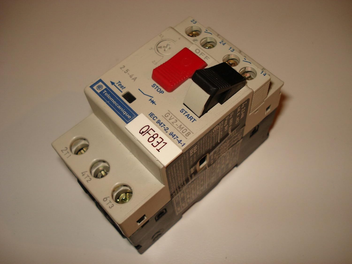 GV2-M08 Telemecanique GV2M08 Motor Starter - New Direct Replacement - UL Certified!