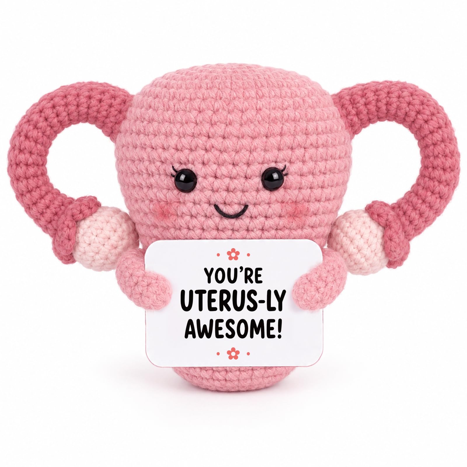 Uterus Plush Gifts, Gynecology Obgyn Gifts for Doctor Women Crochet Uterus