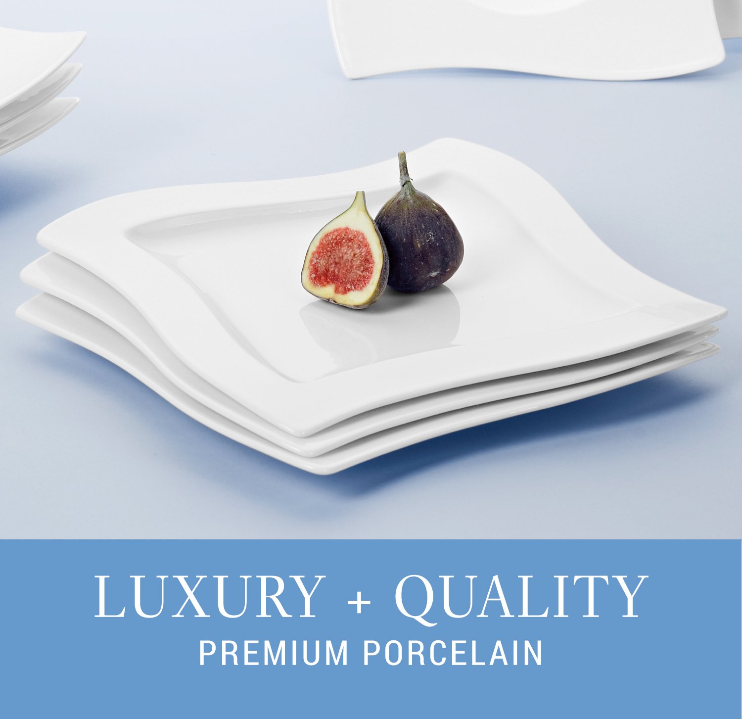 Villeroy Boch プレート（4枚セット） Villeroy & Boch plates set Buy For Me - 8-Piece |. Cookinglife