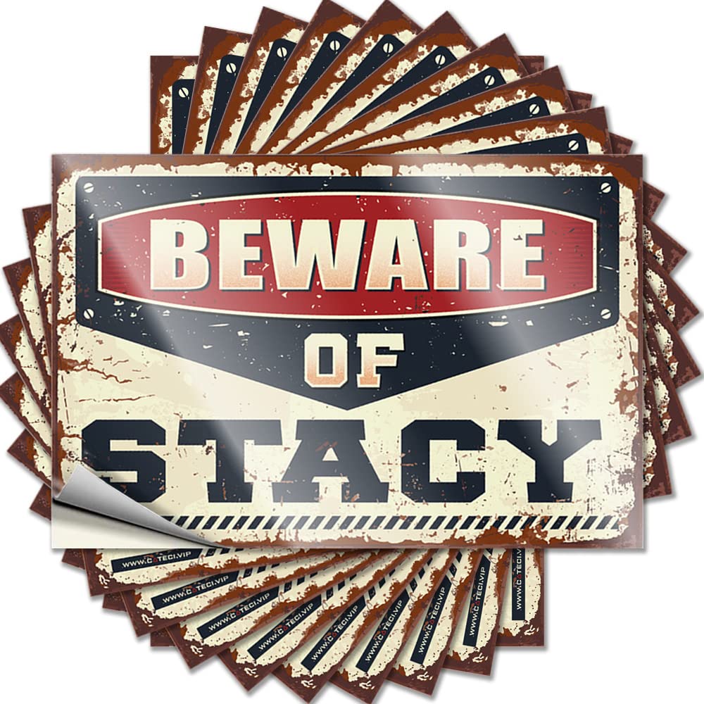 Western, Decals Laptop Beware of Stacy | Thankful Outdoor Pool Decor(6X9CM)