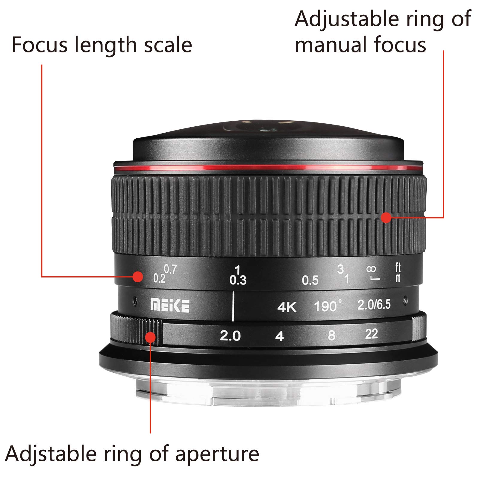 Amazon | Meike 6.5mm f2.0 APS-C 超広角固定魚眼レンズ Nikon Z