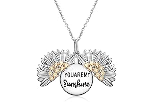 You Are My Sunshine Necklace: Capture the Unwavering Radiance of Your Loved Ones