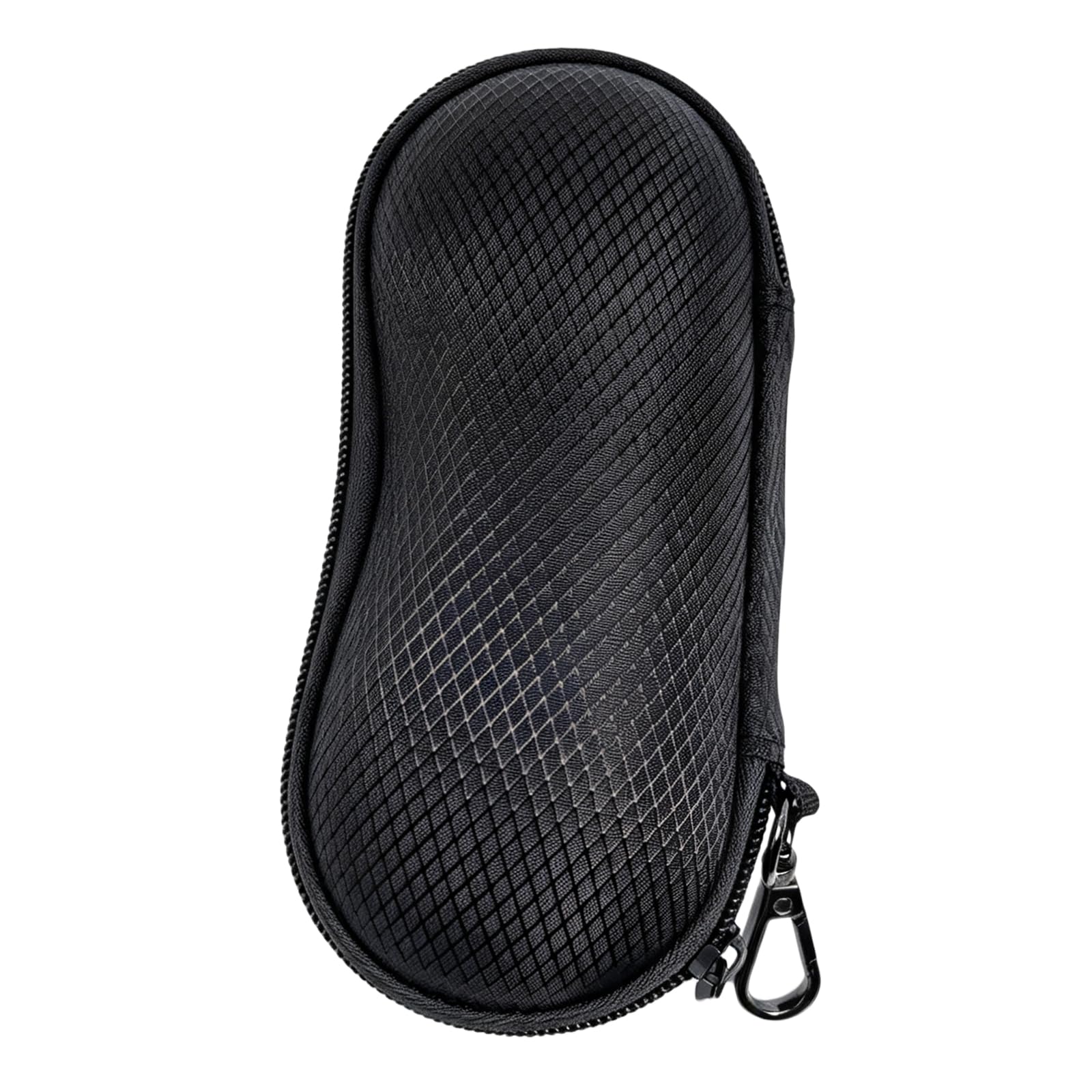 Étui à lunettes rigide portable avec mousqueton
