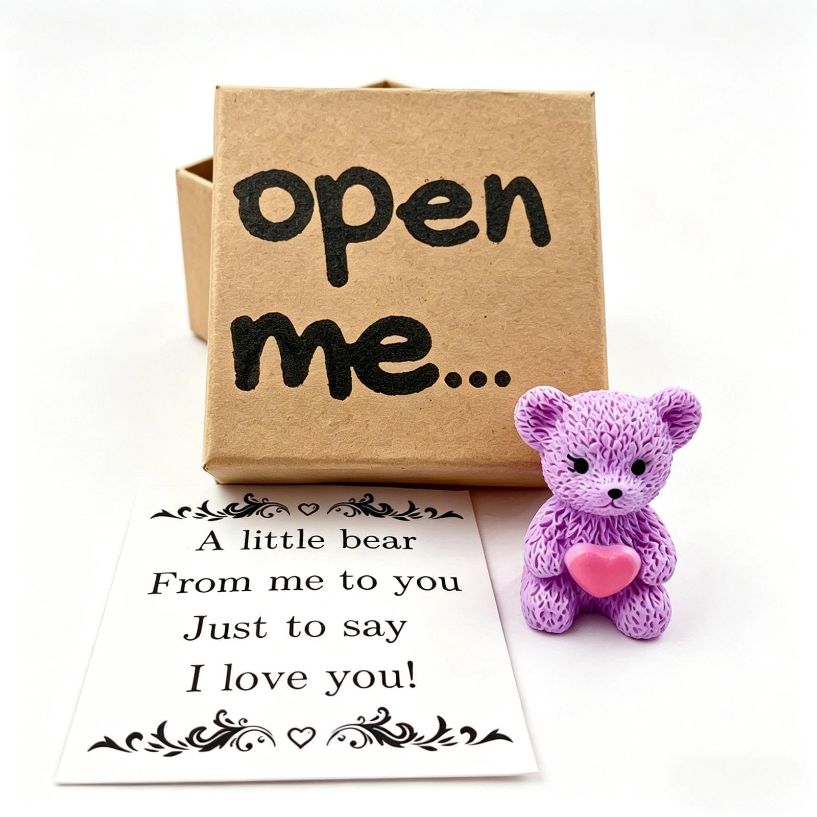 Long Distance Relationship Gifts, I Love You Gifts for Women Men Pocket Hug Stocking Fillers Valentines Gifts for Him Her Kid Boyfriend Girlfriend Husband Wife Couple Xmas Gift Ideas Present