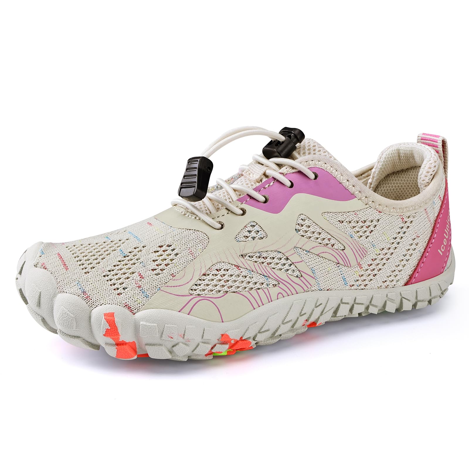 IceUnicorn Kinder Barfußschuhe Junge Mädchen Barfussschuhe Badeschuhe Aquaschuhe Atmungsaktiv Traillaufschuhe