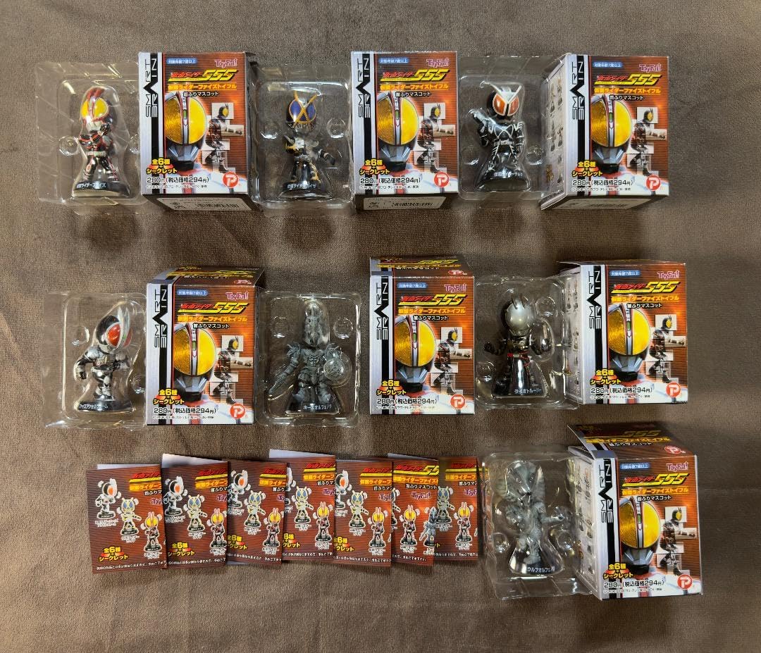 ファイズトイフル 首ふりマスコット 全7種セット S.H.Figuarts ライオ