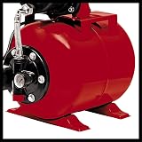 Einhell Groupe de surpression GC-WW 6538 Set (650 W, Hauteur d'aspiration 8 m, Câble d‘alimentation 1,4 m, Interrupteur à pression) Livré avec tuyau d'aspiration 7 m - 7