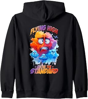 Flying high above the standard Zip Hoodie