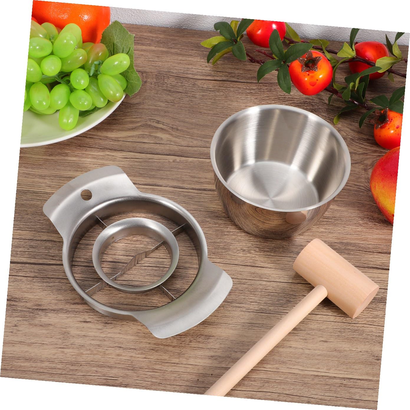 Veemoon Herramientas Para Pelar Frutas Pelador De Granadas De Cocina Fácil De Quitar Utensilio Tazón