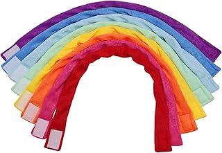 Chew Necklace for Sensory Kids, 8 Pack Terry Cloth Teething Chewy Necklaces for Boys Girls to Chewing, Absorbent Fabric Bands Sensory Products for Chewers with Autism, ADHD, SPD, fidgeting, Anxiety