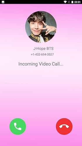 JHope Fake Video Call