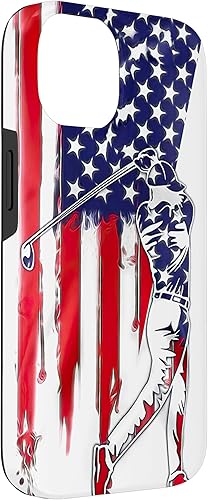 Miniatura 6 de Funda divertida de golf con bandera estadounidense para iPhone 11 Pro Max
