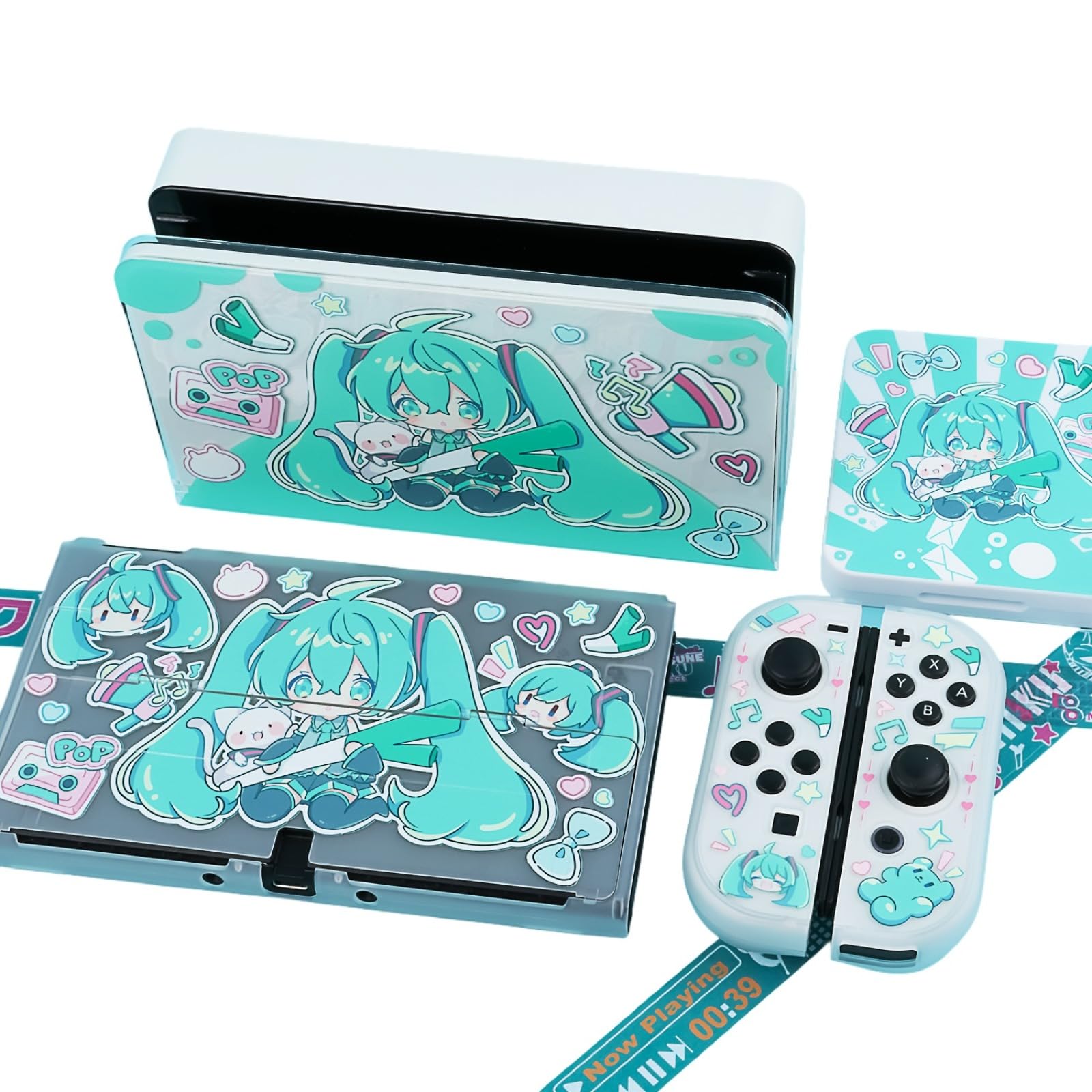 Amazon.co.jp: [YAYANA]初音ミク Switch 2収納ケース ゲーム機保護