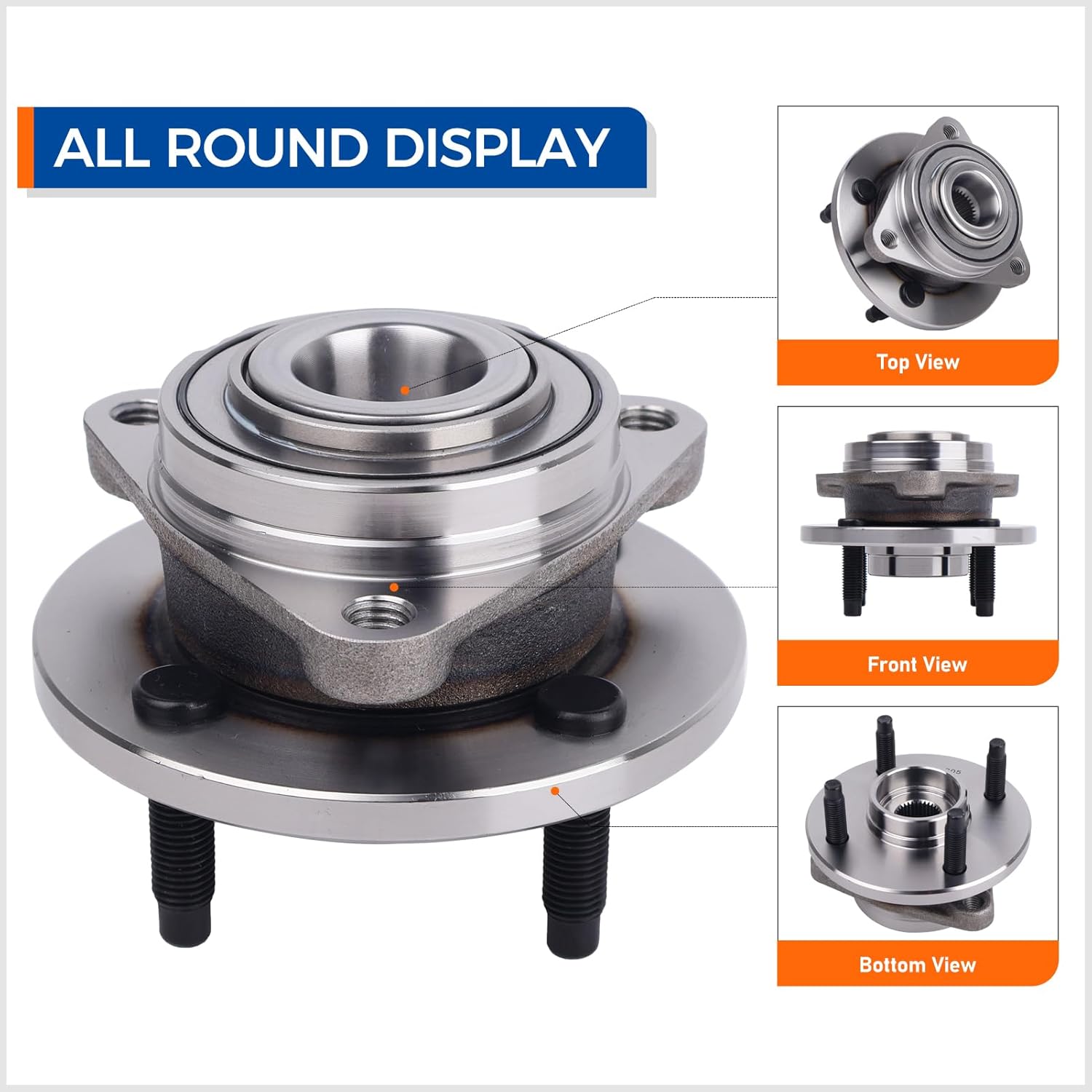 Chevrolet Cobalt Wheel Bearing & Hub Assembly - Front & Rear - 1A Auto