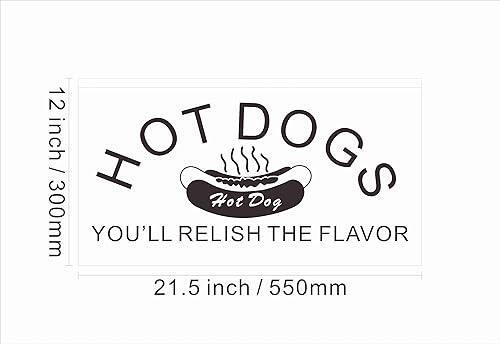 Miniatura 9 de 110262 Hot Dogs Cafe Bar Shop Restaurant - Letrero de neón con luz LED abierta (12 x 8 pulgadas, naranja)