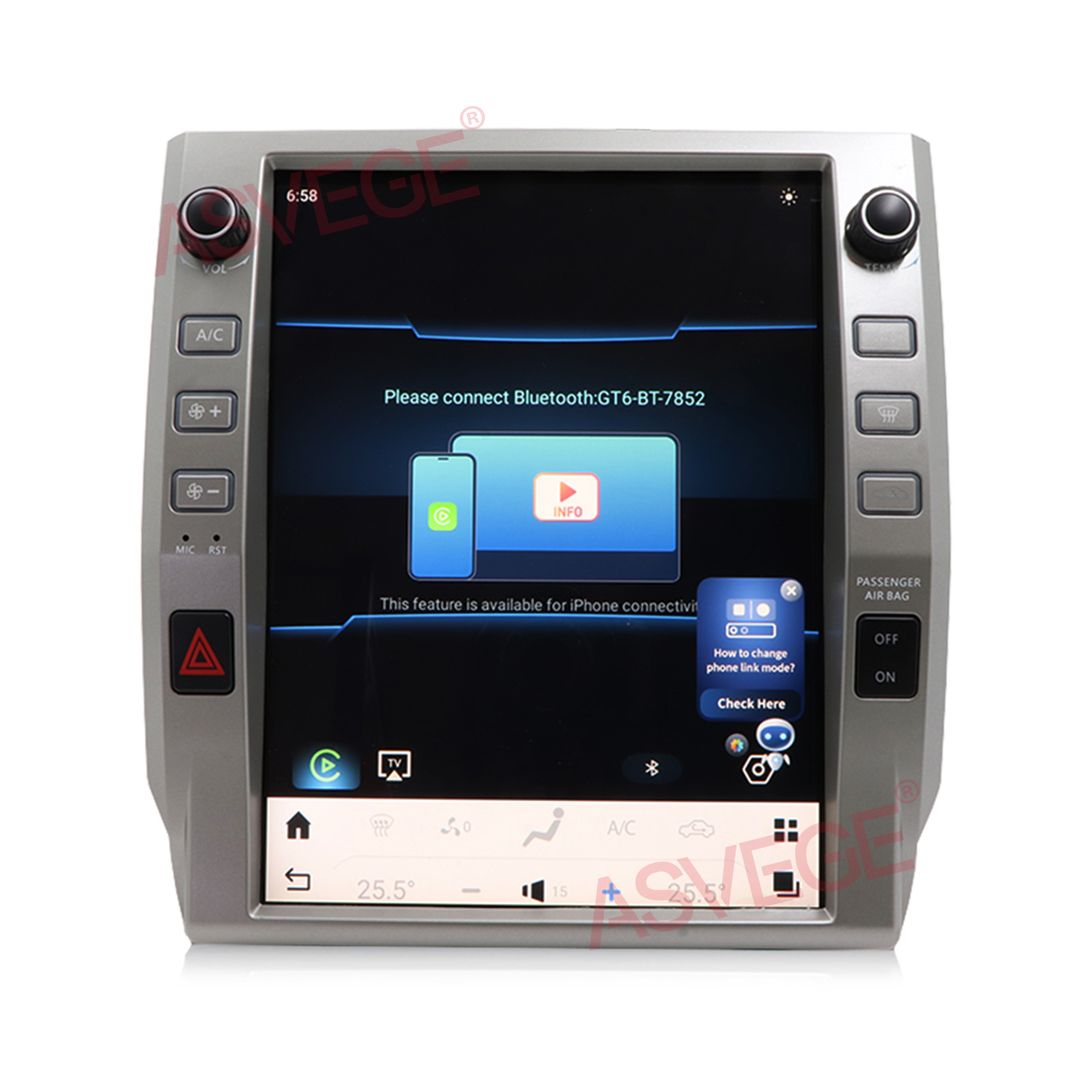 Amazon.com: ASVEGE 12.1 Car Radio for Toyota Tundra 2014-2019
