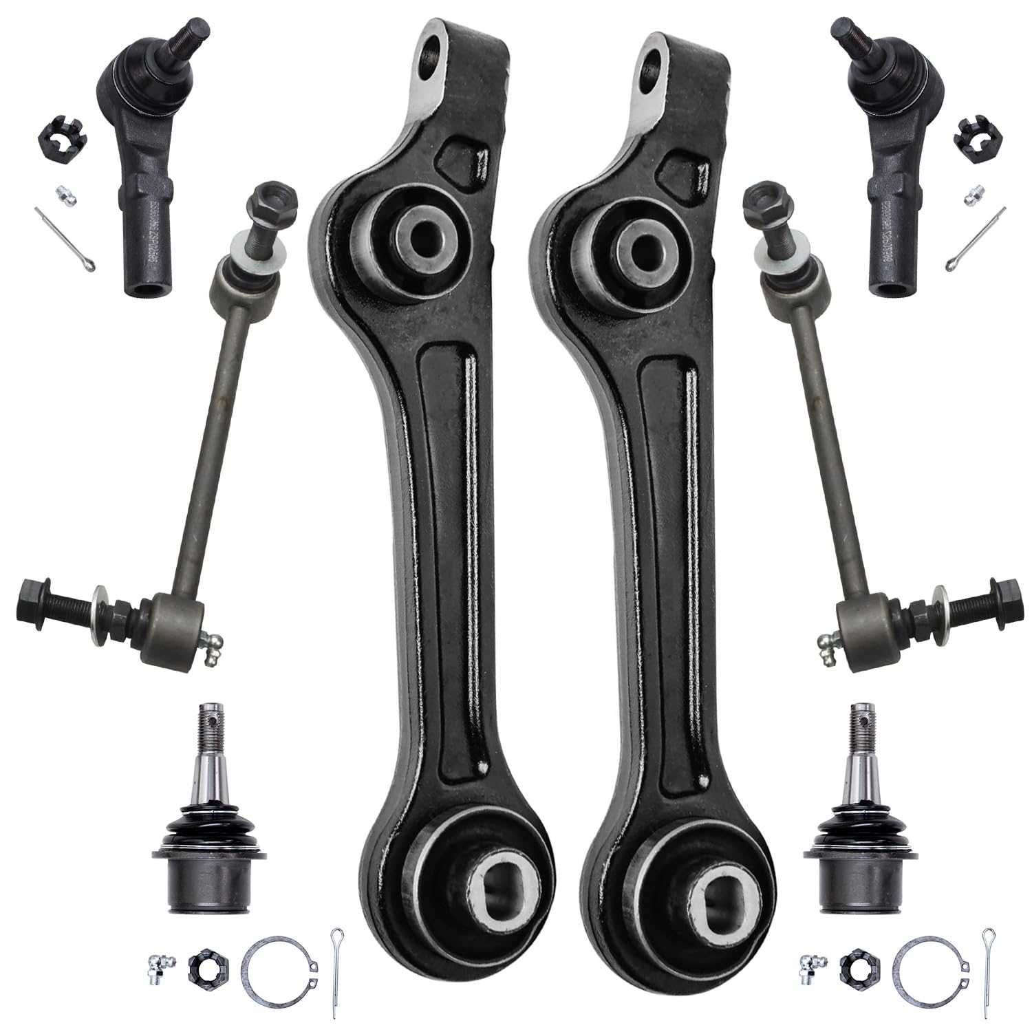 Detroit Axle - RWD Front End Suspension Kit for Chrysler 300 Dodge Charger