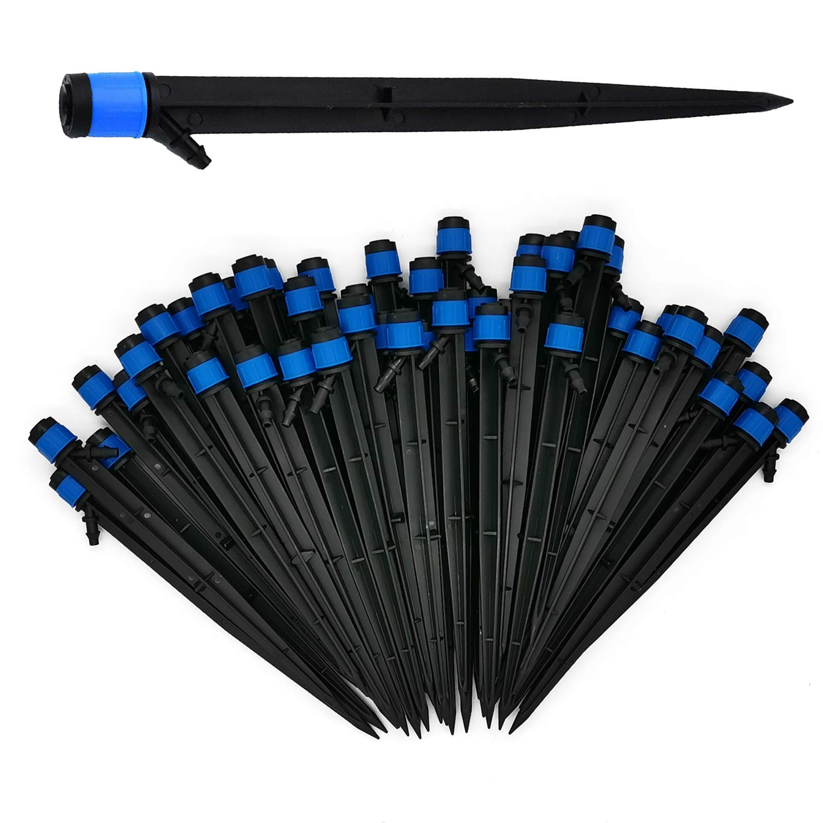 Buy Focut Drip Irrigation Emitters,50 Pieces Drip Sprinkler Head for 1/