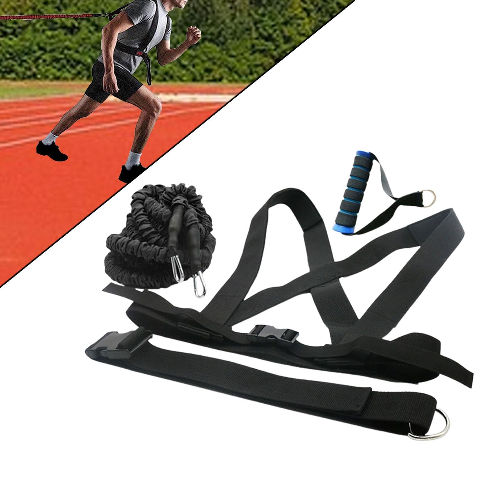 Widerstandsseil Sets für Beintraining, 50 Pfund Widerstandsband für Heim Fitnessstudio, Zur Steigerung Der Beinkraft Und Verbesserung von Schn