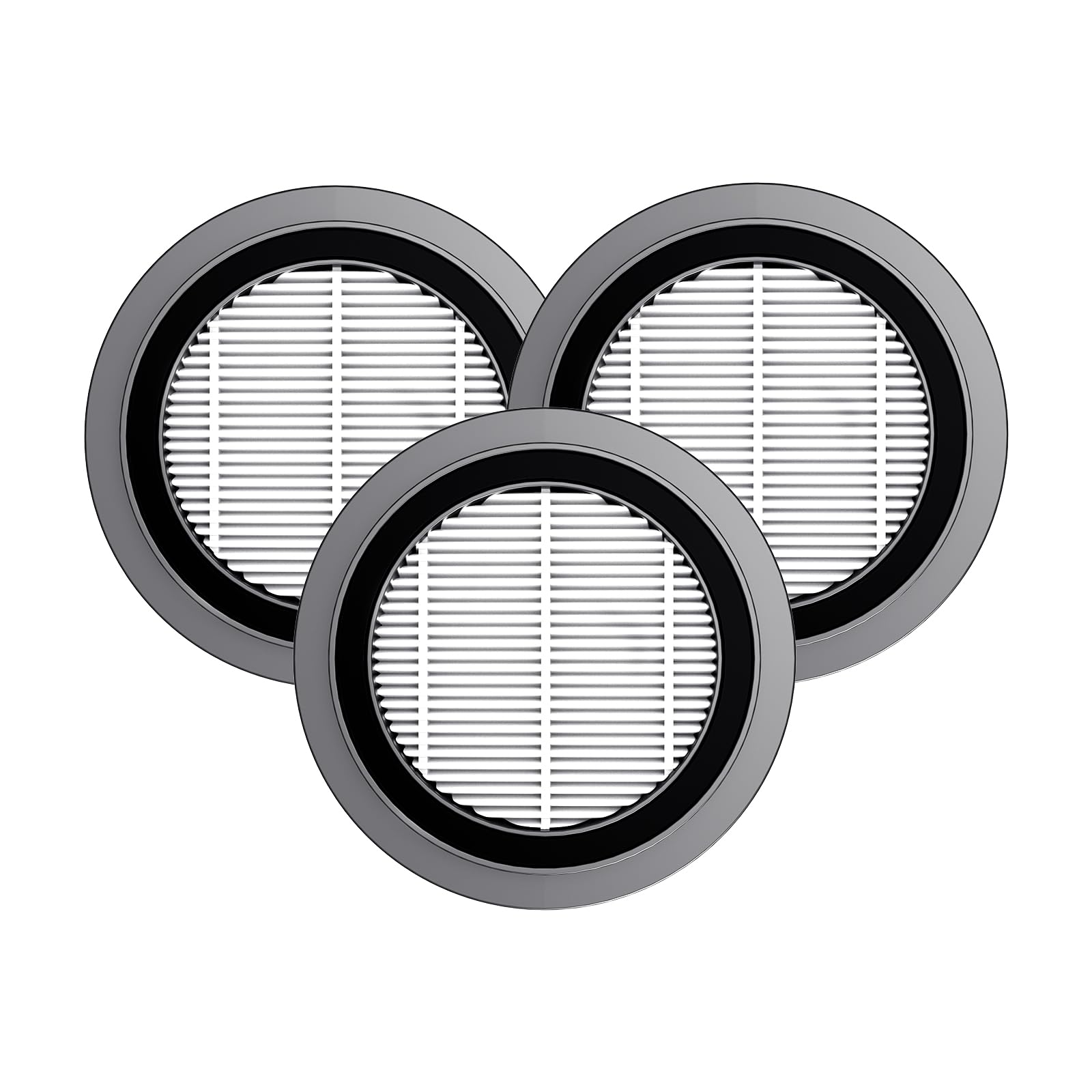 Lot De 3 Filtres De Rechange Pour Aspirateurs SunSare X7A Et Fieety - Haute Filtration, Lavables, Installation Facile