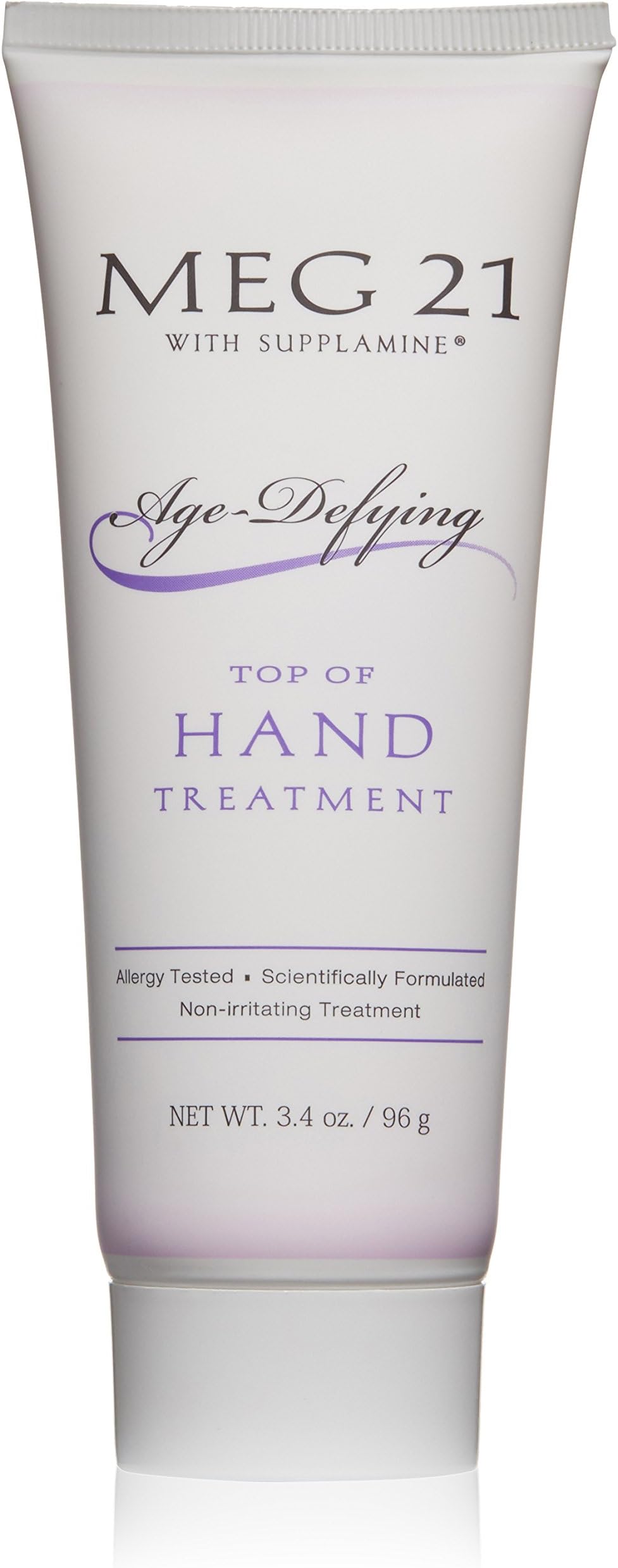Age Defying Hand Treatment Moisturizing Cream. 3.4 Ounce. Protects against sanitizers and over washing. Smooths and moisturizes skin. Infused with Vitamin E and . clinically-proven Supplamine, Pink
