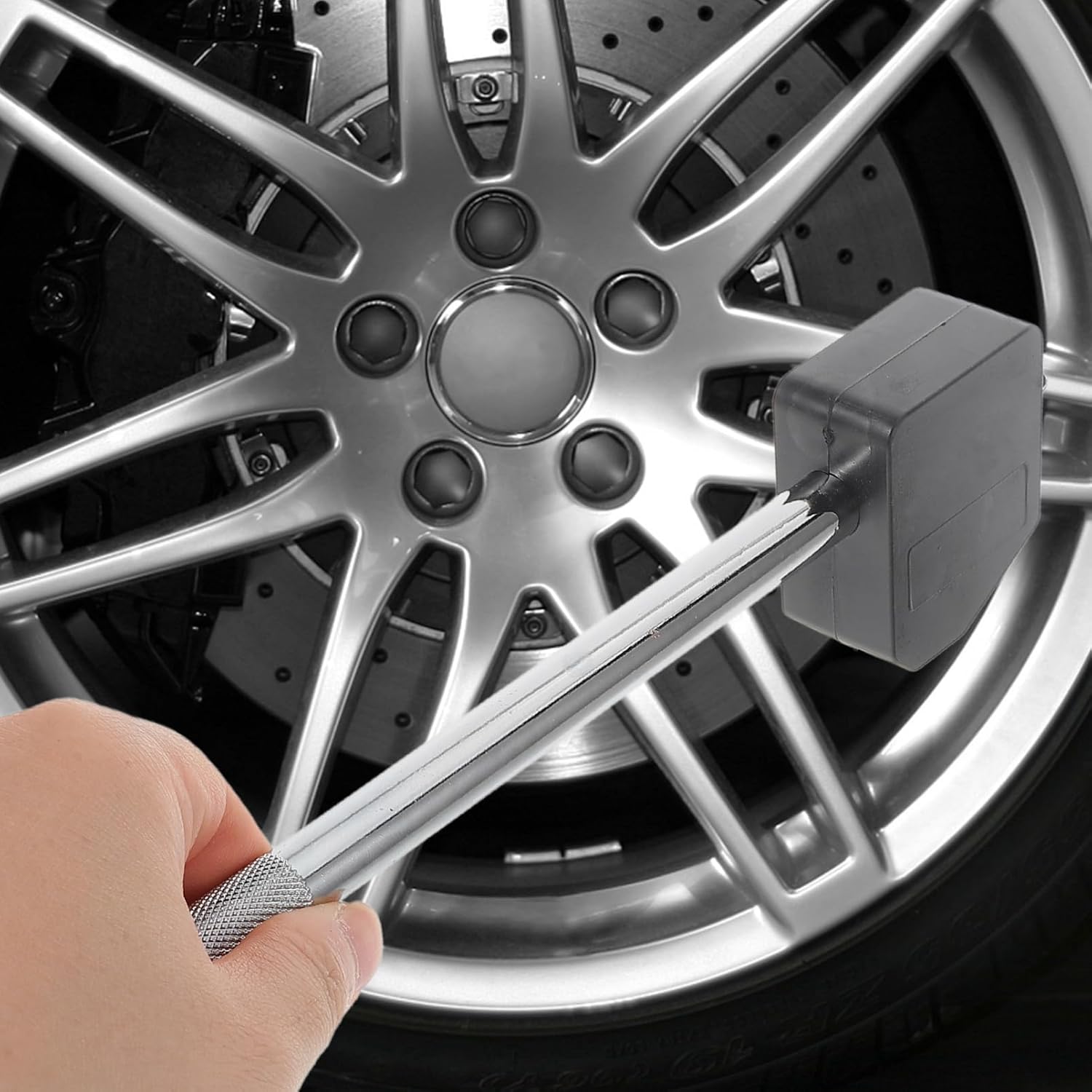Tire Valve Stem Installation Tool Compact Tire Valve Stem Puller Compatible Cars Motorcycles