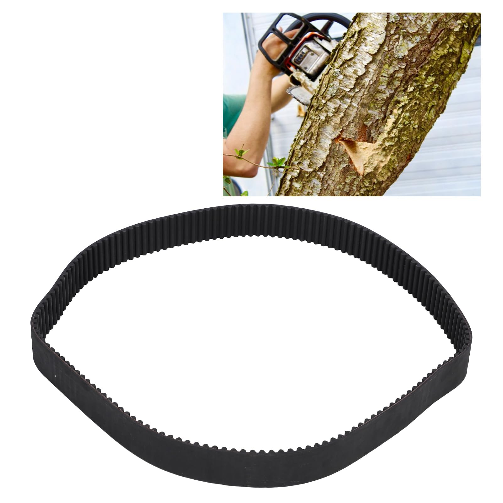 Cryfokt Correa de Transmisión de la Amoladora Holandesa, 0400123 Cinturón de Conducción 6.7 Cm de Ancho Impactante Núcleo de Nylon Ruido Interno bajo con No, Más Suave Amortizado para Más Suave para