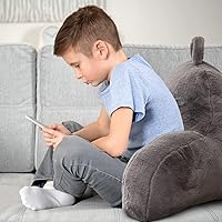 Vista 36 de Btargot Reading Pillow Bed Wedge Large Adult Backrest Lounge Cushion with Arms Back Support for Sitting Up in Bed Blue and Purple