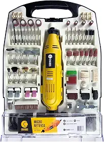 Micro Retífica com 234 Acessórios e Maleta CH2904-X Charbs - 110V
