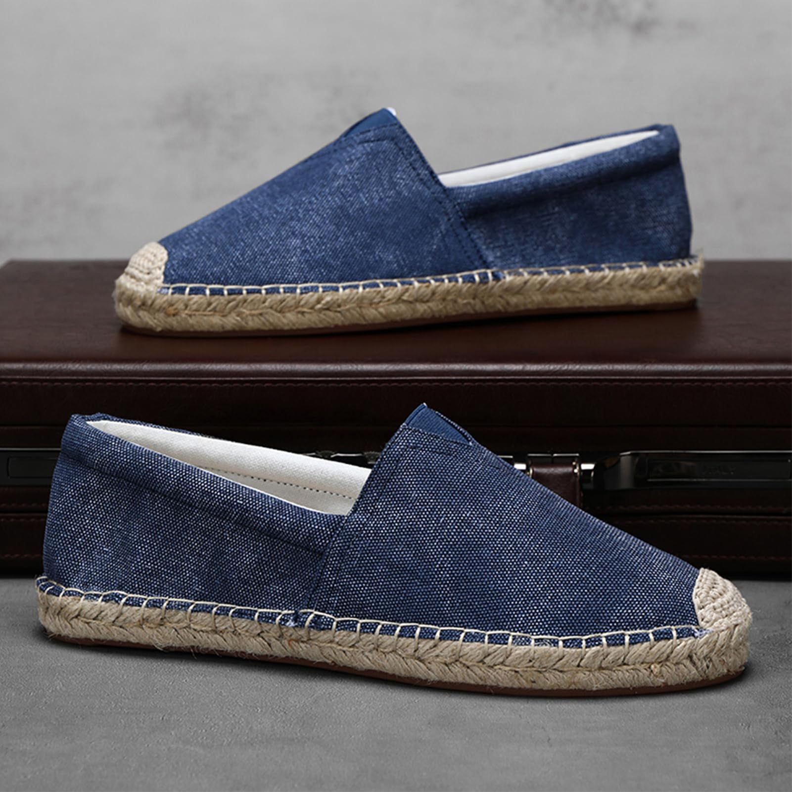 Alexis Leroy Handmade - Alpargatas clásicas para hombre