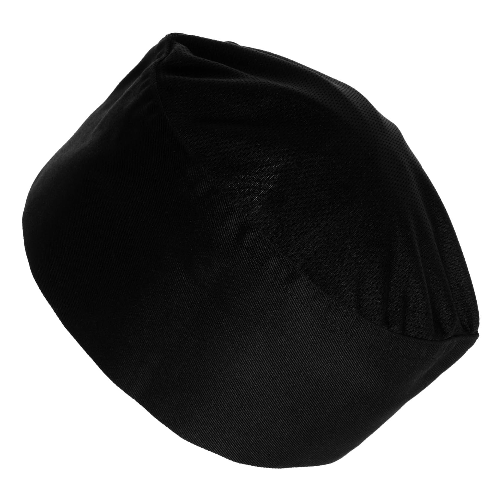 Ipetboom Sombrero de Cocinero Tapa de Catering Sombreros de Chef para Hombres Sí Gorras de Cocinero Gorro de Chef Sombrero de Turbante para Servir algodón Black