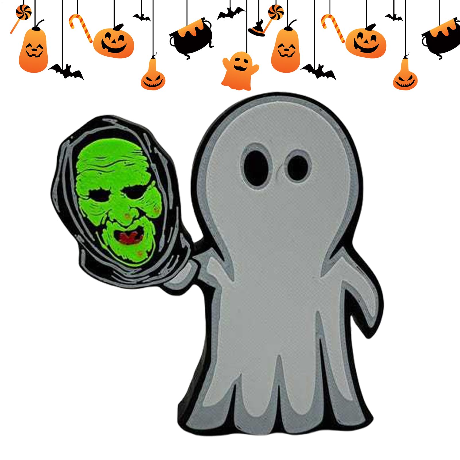 Figurine fantôme imprimée 3D : finie la décoration d'Halloween banale