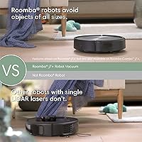 Vista 7 de Reacondicionado iRobot Roomba Combo J7+ Emparejado con Alexa o Asistente de Google - Aspiradora Robot y Mopa