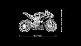 LEGO Technic La Moto Ducati Panigale V4 S - Moto à Construire pour Adulte, Homme et Femme - Blocs de Construction de véhicule - Idée de Cadeau pour Papa 42202 - 9