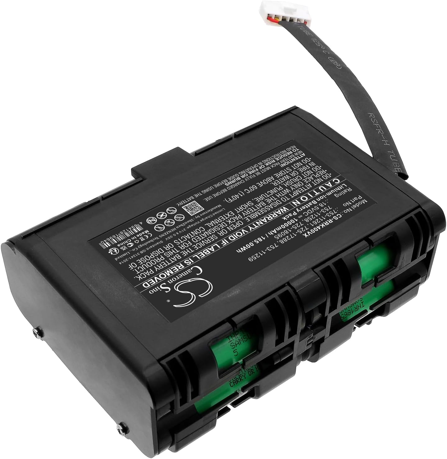Cameron Sino Battery for CubCadet XR5 3000, XR5 4000 PN:CubCadet 725-17288, 725-18095, 753-11258, 753-11259, 753-11261 10000mAh / 185.00Wh