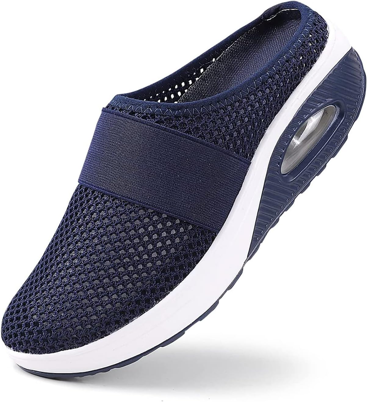 MQSHUHENMY Sevensmz Shoes, Air Cushion Slipon Walking