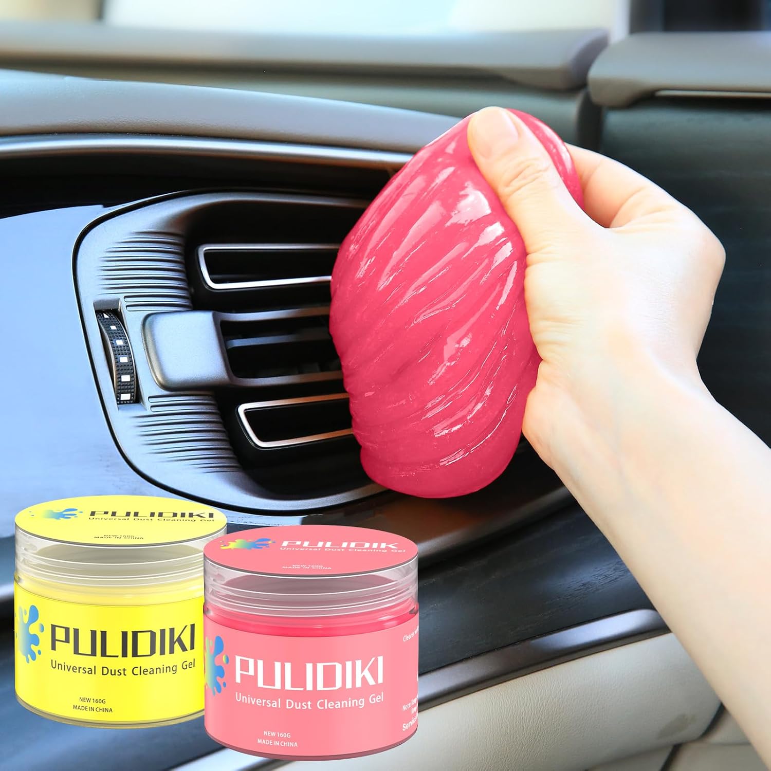 PULIDIKI Car Cleaning Gel for Car Cleaning Putty Car Putty Car Slime Detailing Putty