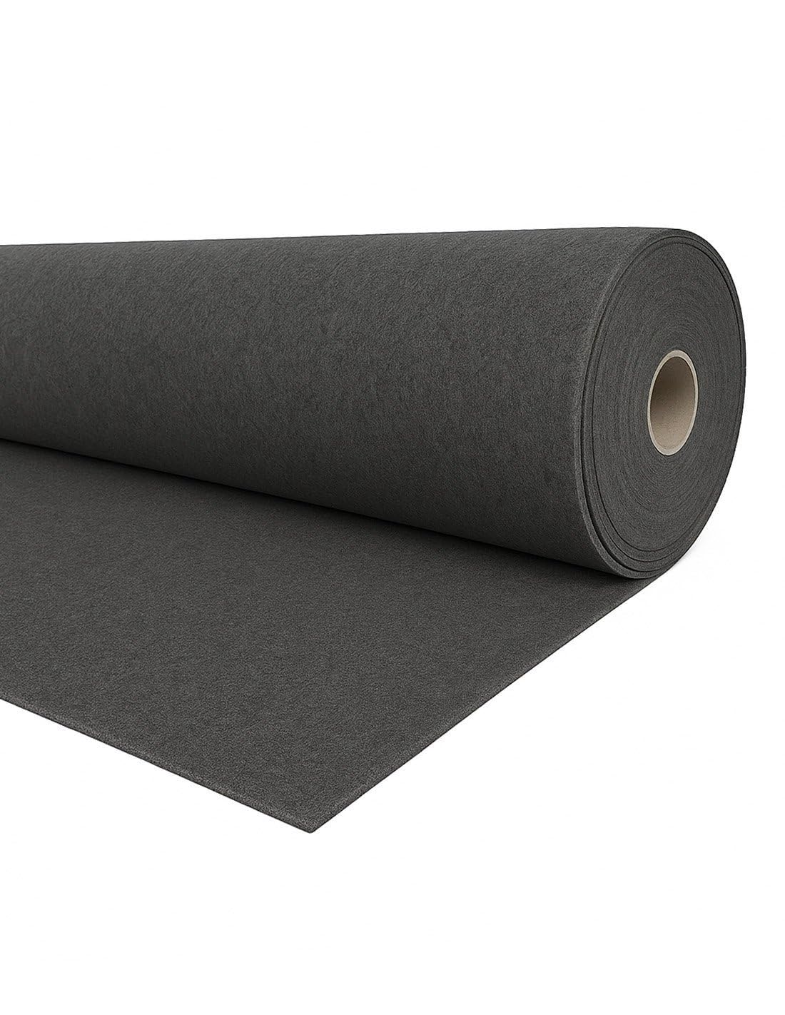 Jardin202 - Alfombra para Eventos Moqueta Ferial | 2m Ancho 2 Metros (Ancho) x 15 Metros (Largo) (05 - Gris Oscuro)